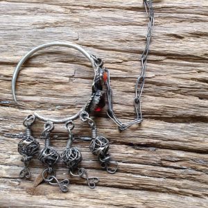 Bereber Berber Earrings with Colorful Crystal Decorative Heritage Style