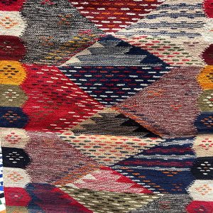 Berber Taznakht Vintage Abstract Wool Handmade Area Rug