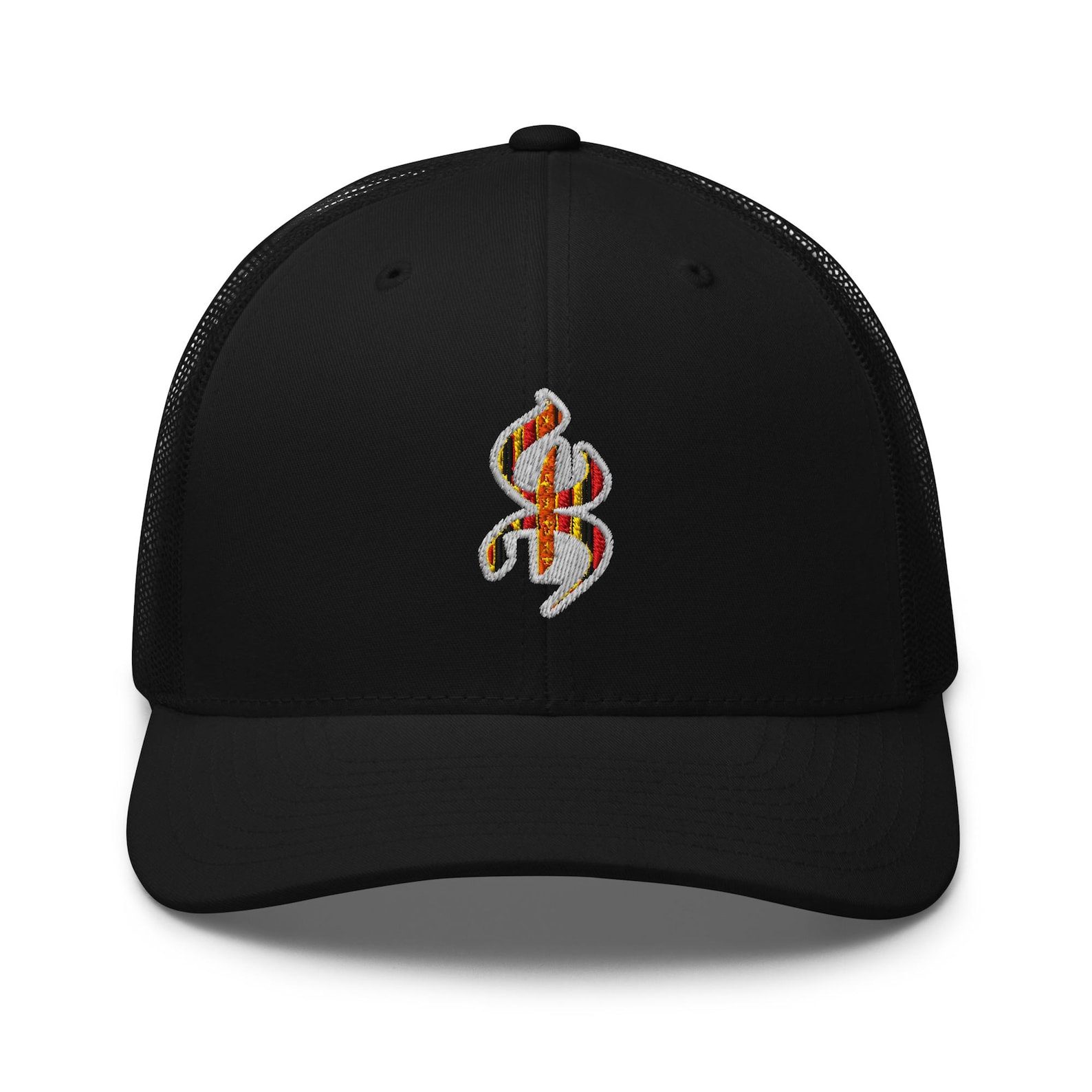 Amazigh Classic Trucker Cap with Mesh Back Panel Motif