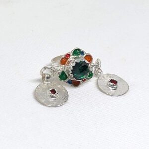 Berber Amazigh Kabyle Tuareg Ring with Coins Tribal Design