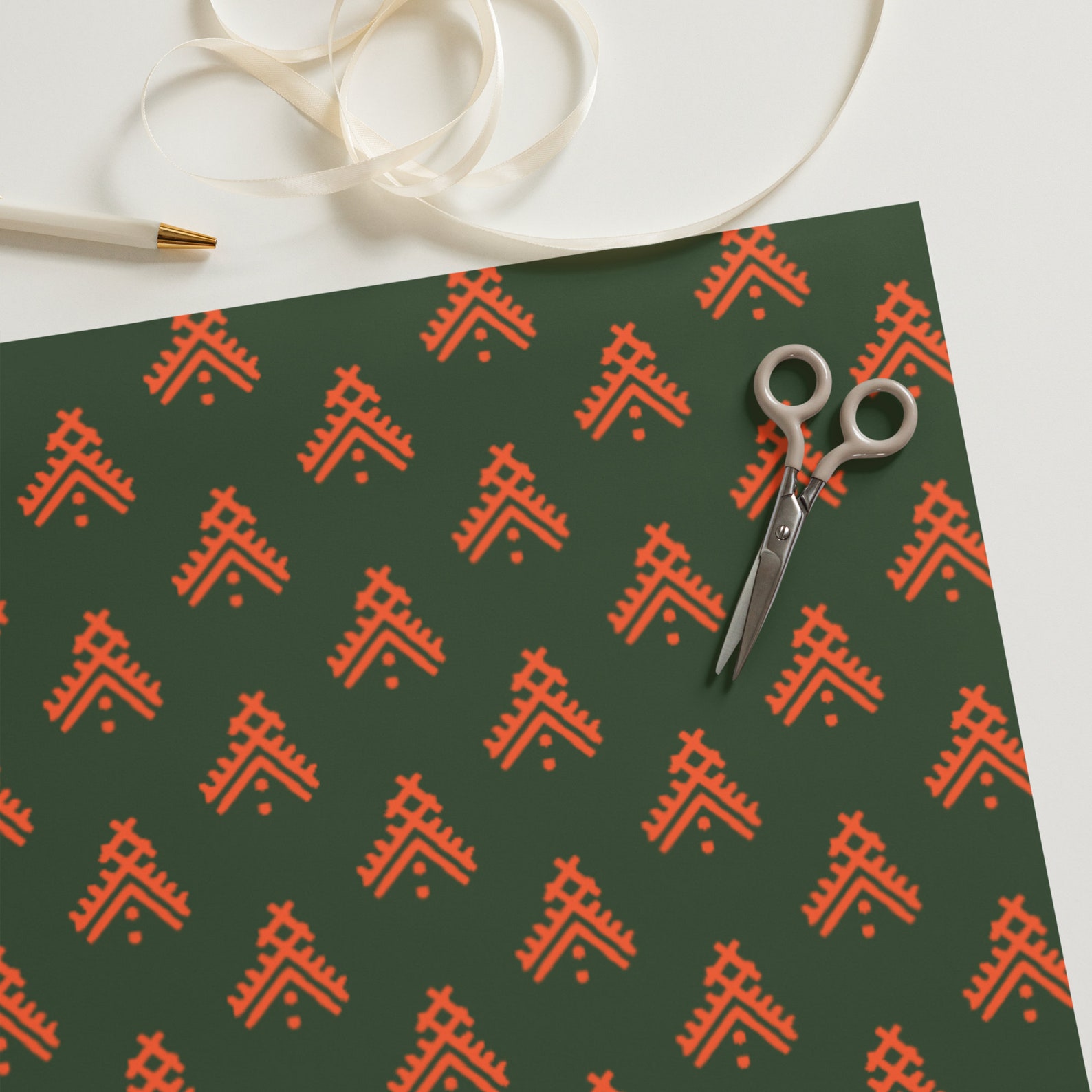 Berber Kabyle Amazigh Wrapping Paper Sheets Set for Gifts