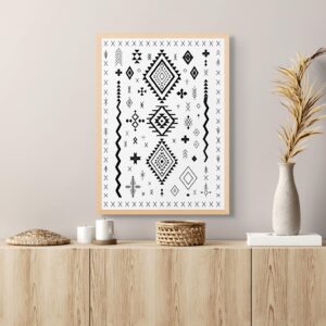 Amazigh Yaz Printable Poster Artwork Instant Digital Download