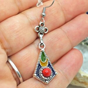 Amazigh Berber Kabyle Kabyles Earrings Set with Three Paires
