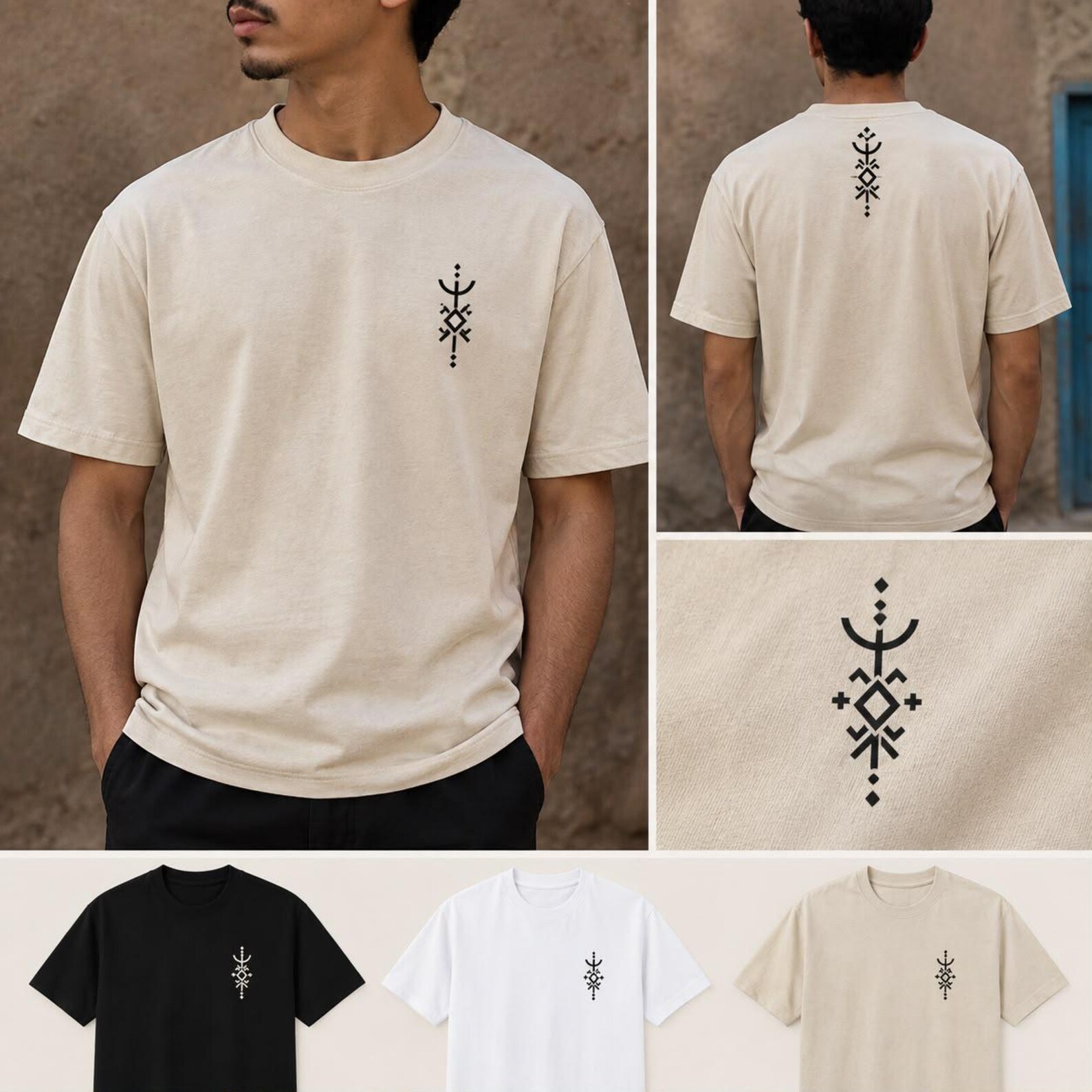 Amazigh Berber Tattoo Symbol Printable Download PNG JPG Design