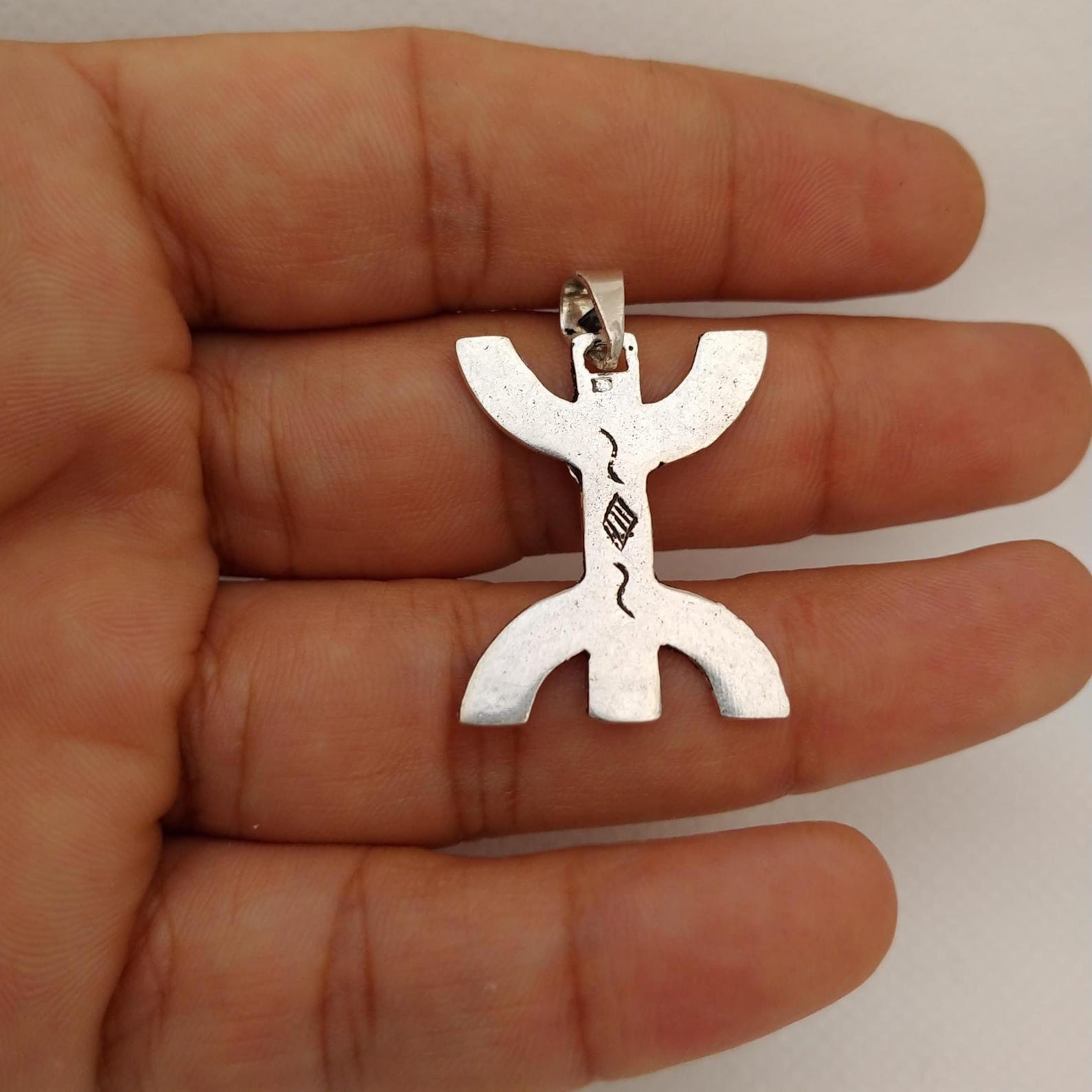 Amazigh Yaz Symbol Berber Tuareg Kabyle Pendant Necklace