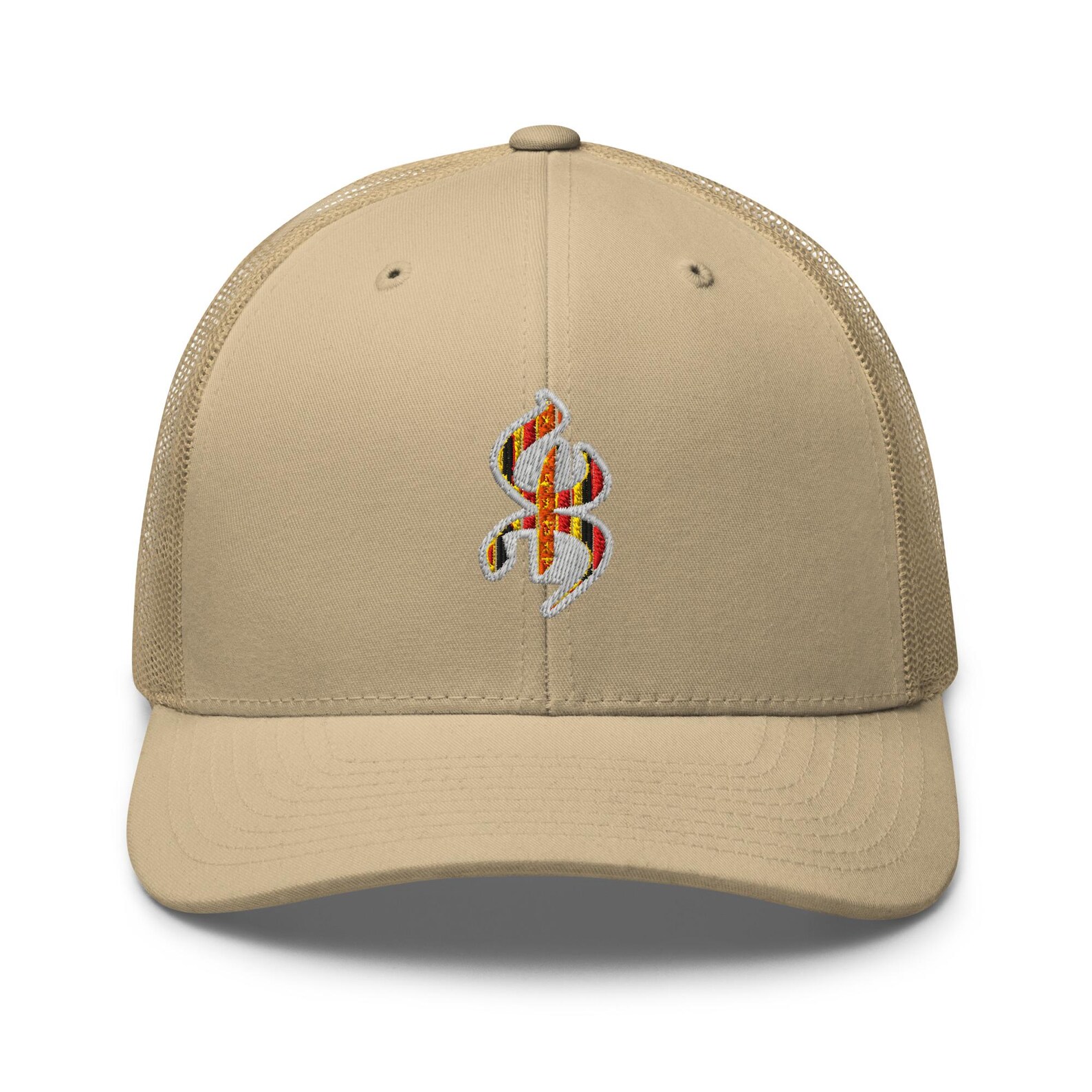 Amazigh Classic Trucker Cap with Mesh Back Panel Motif