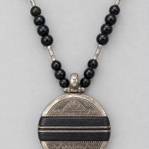 Berber Tuareg Sahara Statement Necklace with Amazigh Artisan Design