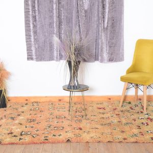 Berber Azilal Wool Rug Handmade Geometric Large Rug