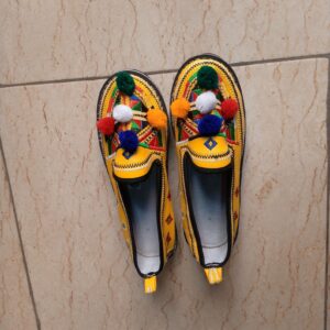 Berber Amazigh Babouche Shoes Handmade Leather Boho Slippers