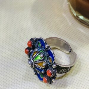 Berber Tuareg Ancienne Massif Silver Ring Handmade Tribal Jewelry