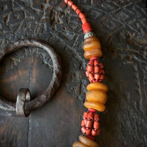 Amazigh Berber Tagmout Pendant Antique Style Necklace Unique