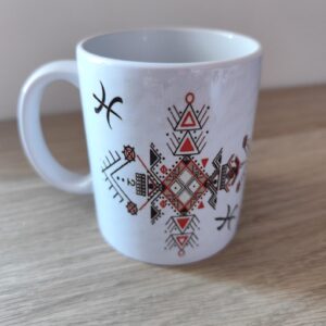 Amazigh Personalized Mug with Custom Name Heritage Design