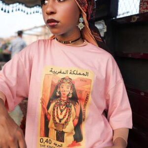 Amazigh Tamazight Oversized Graphic T-Shirt with Identity Designs