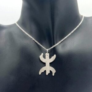 Amazigh Berber Sterling Yaz Symbol Necklace with Symbolic gifts with history