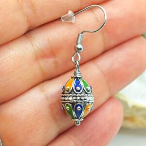 Amazigh Berber Kabyle kabyles Earrings Set with Three Paires