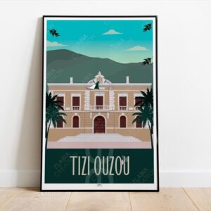 Amazigh Tizi Ouzou Affiche Wall Art décoration Poster