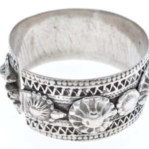 Amazigh Berber Aurès Antique Silver Bracelet from Algeria