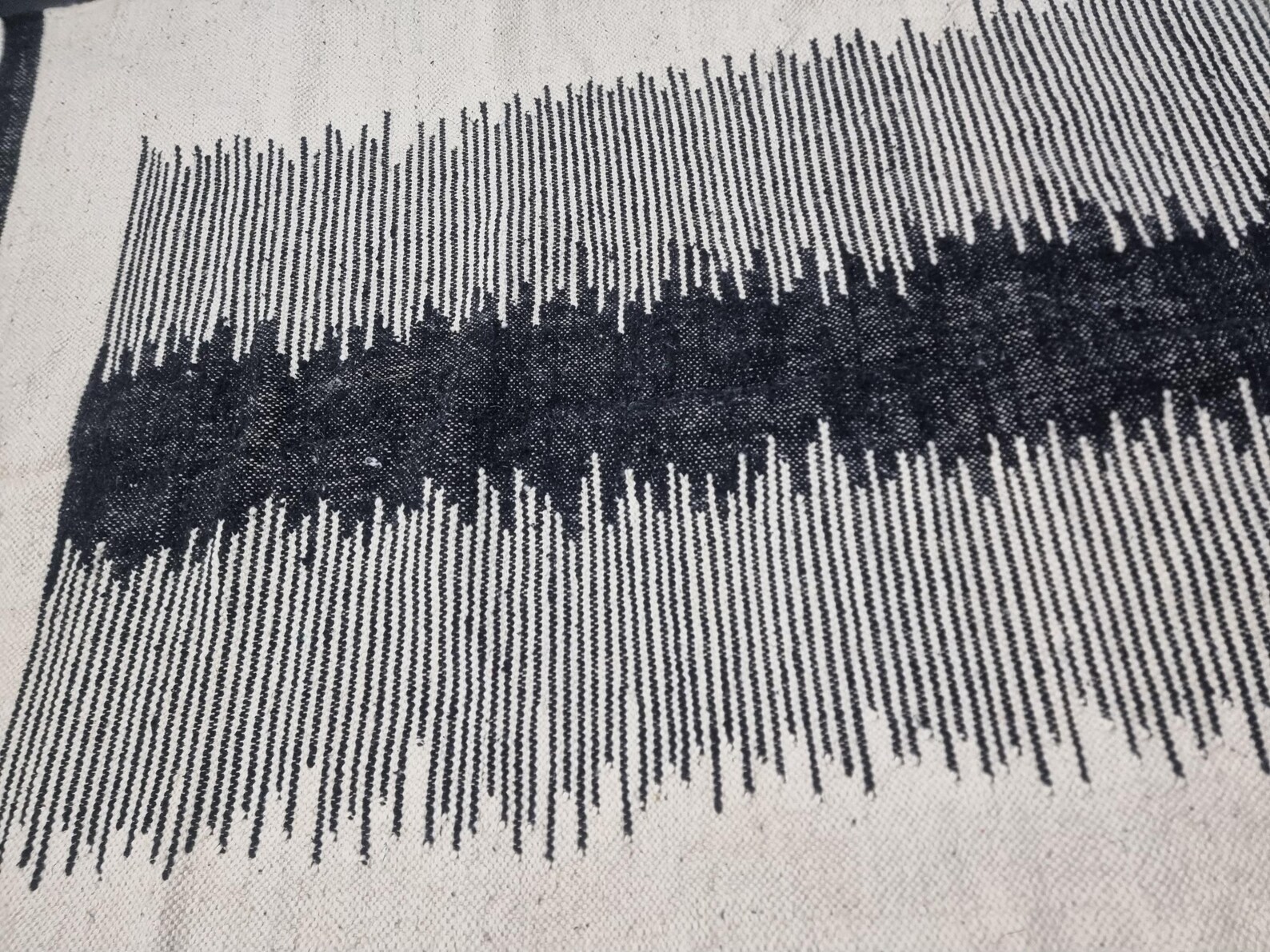 Handwoven Berber Boujaad Rug know that Geometric Kilim