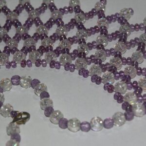 Amazigh Handmade Choker Beaded Necklace Elegant Seed Bead Jewelry