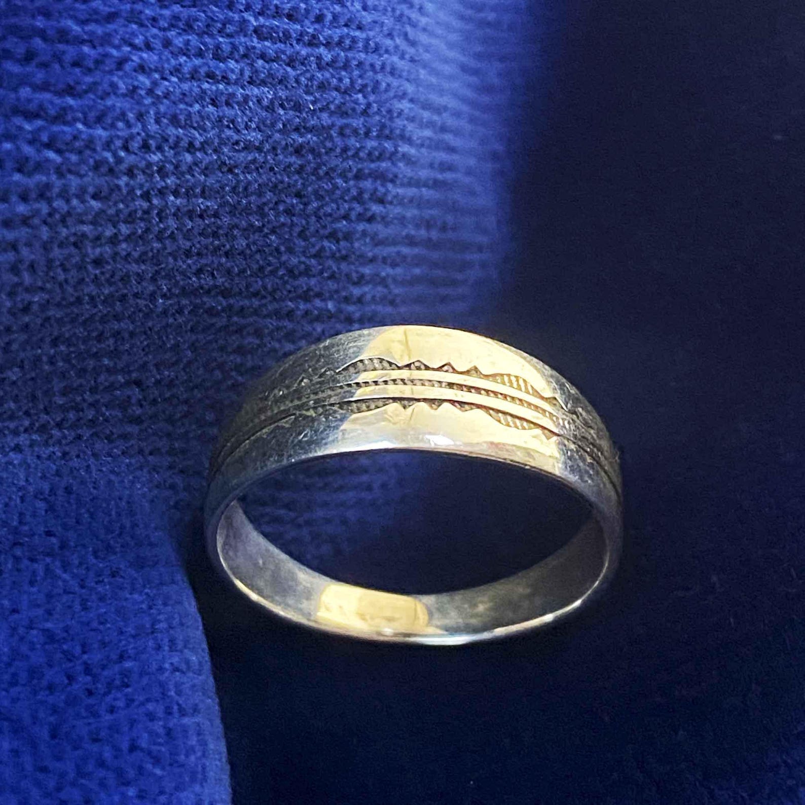 Berber Tuareg Alliance Ring Handmade Silver Tashndrt Jewelry