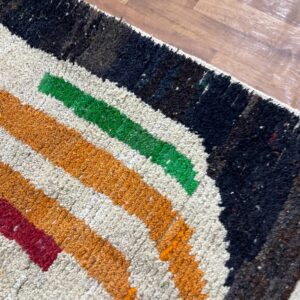 Amazigh Abstract Berber Wool Rug Custom Design Size Options