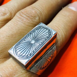 Berber Tuareg Sterling Silver Amazigh Engraved Traditional Jewelry Ring