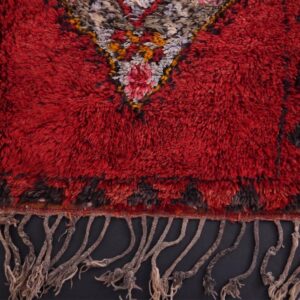 Berber Boujaad Wool Rug Handmade Vintage Atlas Living Room