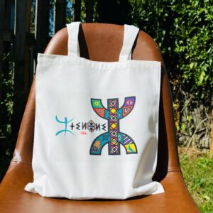 Amazigh Tote Bag with Traditional Identity Inspired Designs