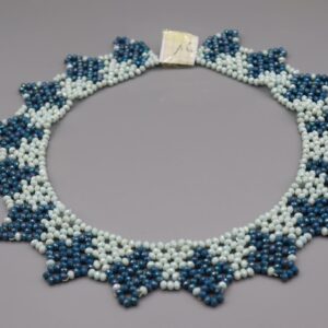 Handmade Amazigh Berber Beaded Necklace Artisan Statement Jewelry