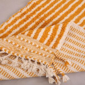 Amazigh Berber Handmade Wool Rug for Living Room Decor