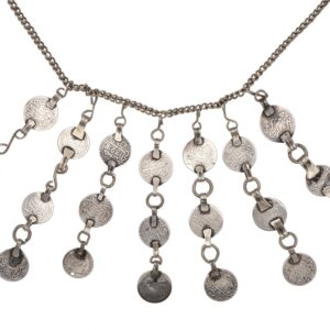 Amazigh Antique coin pectoral Middle Atlas Necklace with seven rows