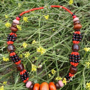 Amazigh Berber Vintage Handmade Boho Statement Necklace Jewelry