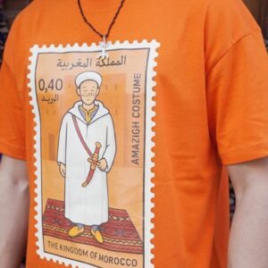 Amazigh Tamazight Oversized Graphic T-Shirt with Identity Designs
