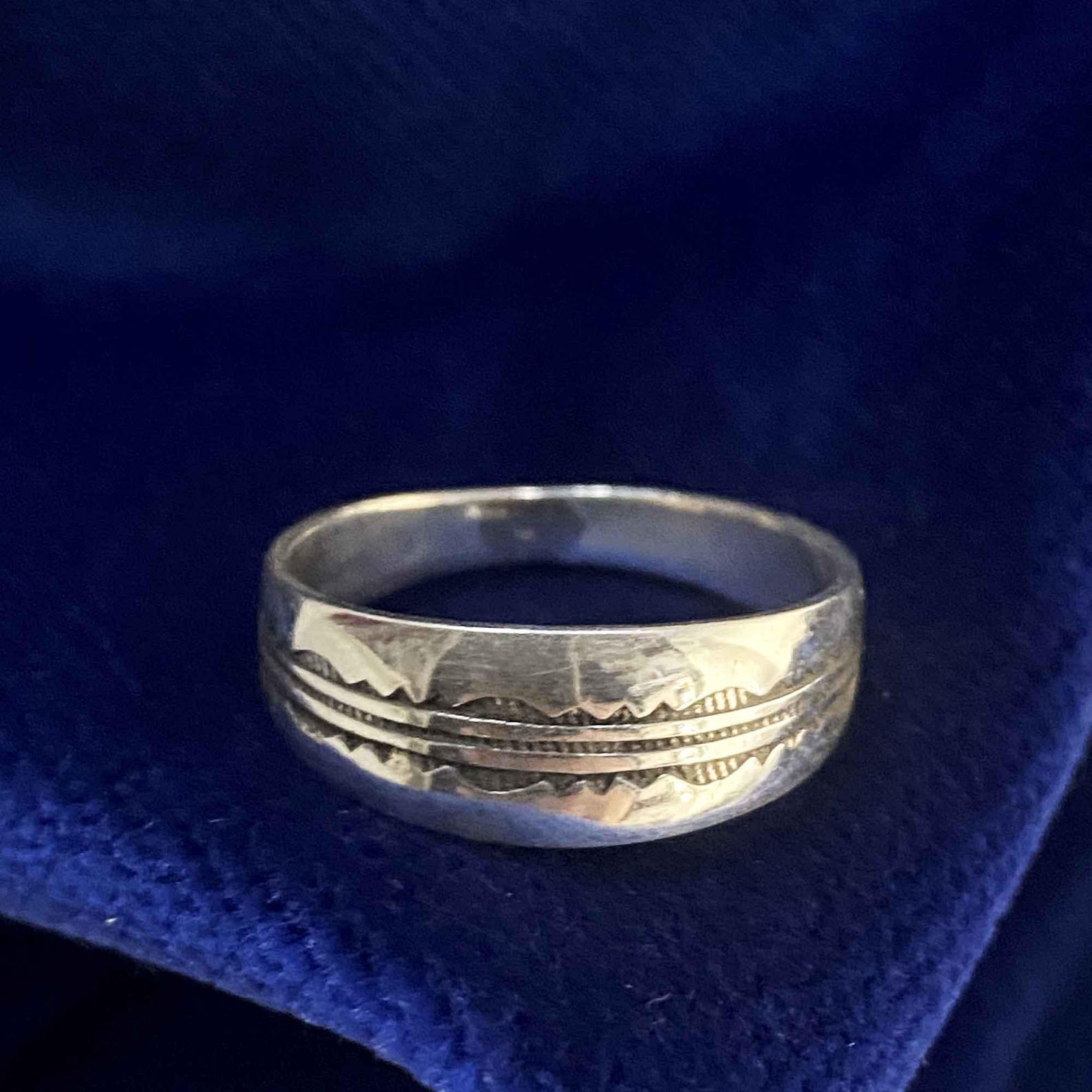 Berber Tuareg Alliance Ring Handmade Silver Tashndrt Jewelry
