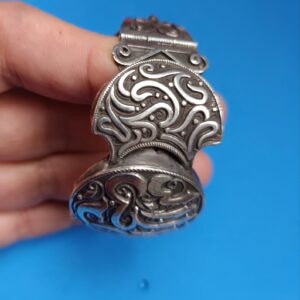 Berber ancien Algérie Silver Filigree Bracelet Manchette Design