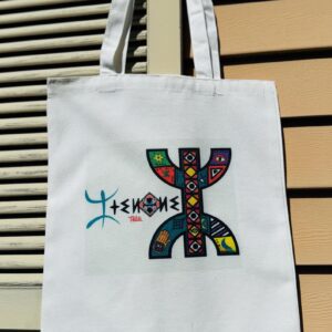 Amazigh Tote Bag with Traditional Identity Inspired Designs