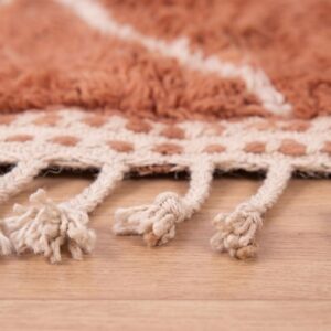 Amazigh Custom Berber Wool Rug Handmade Living Room Decor