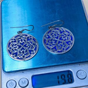 Amazigh Tuareg Handmade Silver Berber Inspired Ethnic Earrings