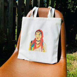 Amazigh Tote Bag with Traditional Identity Inspired Designs