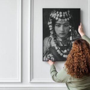 Amazigh Berber Woman Portrait Printable Digital Download Wall Art