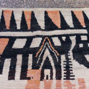 Amazigh Berber Custom Abstract Wool Geometric Area Rug