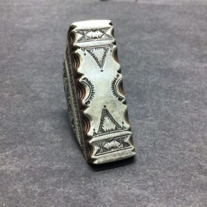 Berber Silver Ring with Amazigh Design Size 10