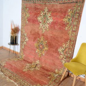 Berber Handmade Azilal Wool Rug Large Handknotted Area Rug