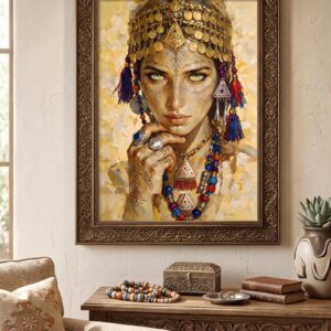 Amazigh Berber Woman Portrait Digital Download Art Print