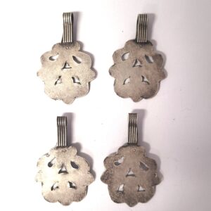 Berber Tifinagh Maroc Anciens Silver Pendant Vintage Necklace