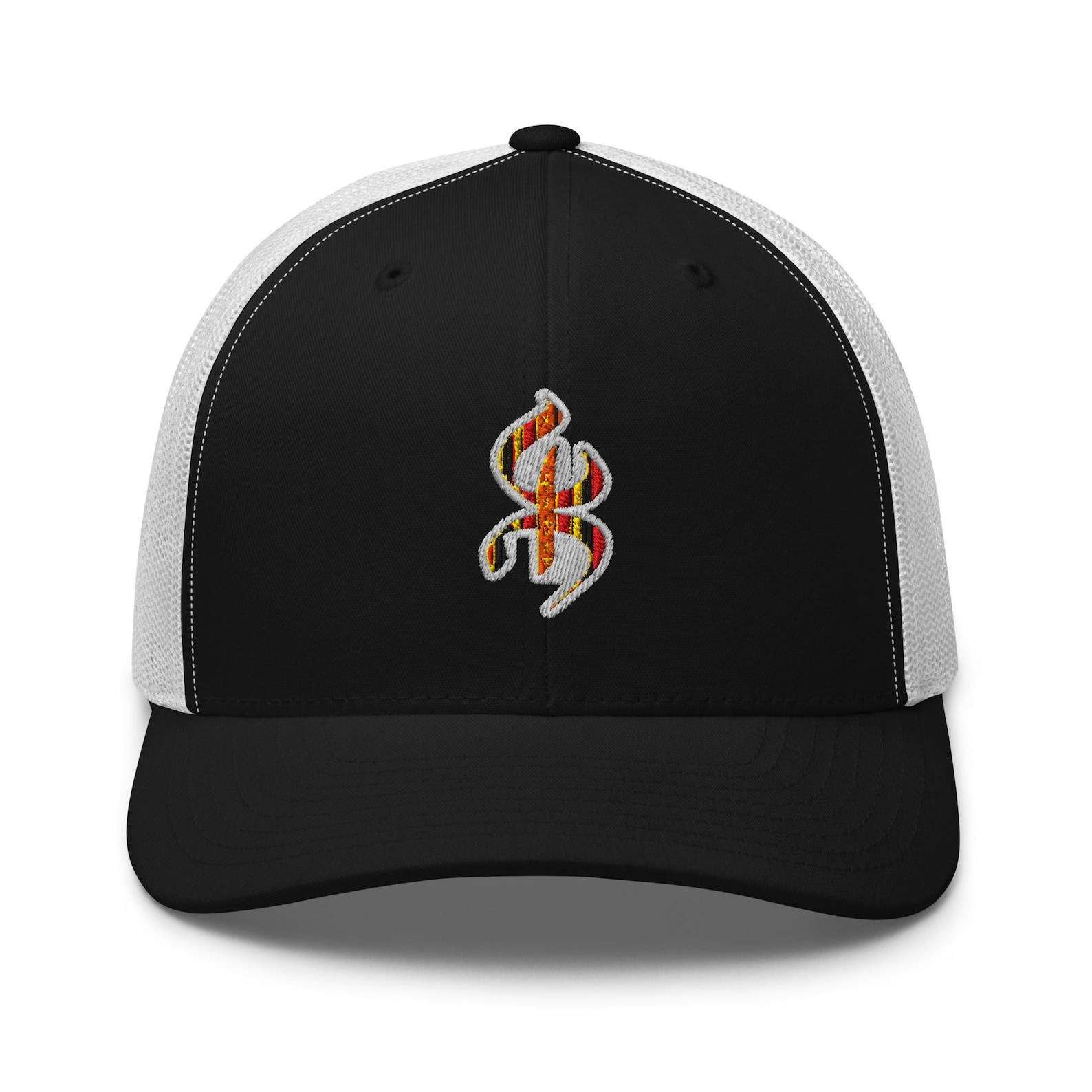 Amazigh Classic Trucker Cap with Mesh Back Panel Motif