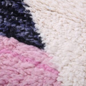 Berber Amazigh Custom HandWoven Wool Rug for Living Spaces
