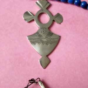 Amazigh Tuareg Taghment croix Berber Vintage Jewelry Necklace