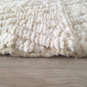 Custom Beni Ourain Berber Wool Rug Handmade Amazigh Style