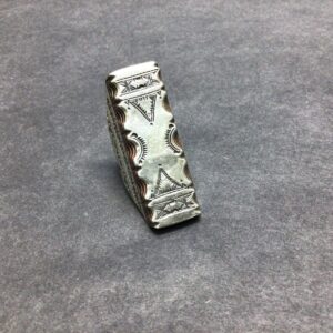 Berber Silver Ring with Amazigh Design Size 10